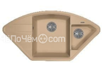 Кухонная мойка Flortek Крокус 980 капучино (23.040.E0980.306)