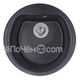 Кухонная мойка GRANULA GR-5101 черный