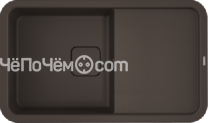 Кухонная мойка Omoikiri Tasogare-86-DC темный шоколад (4993468)