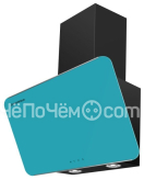 Вытяжка MAUNFELD dream 60 чёрный/бирюзовое стекло