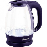 Чайник электрический HOMESTAR HS-1012 стекло фиолетовый