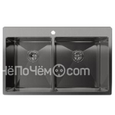 Кухонная мойка RIVELATO Rinox 8050 B2 PVD black