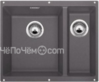 Кухонная мойка BLANCO SUBLINE 340/160-U SILGRANIT 523559 темная скала