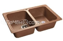 Кухонная мойка GRANFEST Standart GF-S780K терракот