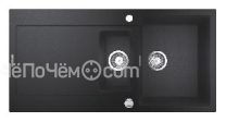 Кухонная мойка GROHE K500 черный гранит (31646AP0)