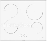 Варочная поверхность GRUNDIG GIEI623410MXW