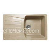 Кухонная мойка GRANFEST gf-s850l бежевый