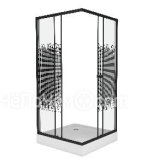 Душевой уголок NIAGARA NG-008-14Q BLACK