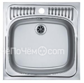Кухонная мойка ALVEUS Basic 130 NAT-60 465X465 (в комплекте с сифоном)