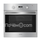 Духовой шкаф MAUNFELD meom.678s (нержавеющая сталь+стекло)