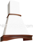 Вытяжка ELIKOR ротонда 50 бежевый / бук светло-коричневый