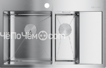 Кухонная мойка OMOIKIRI Akisame 78-2-IN-L(арт.4973062)