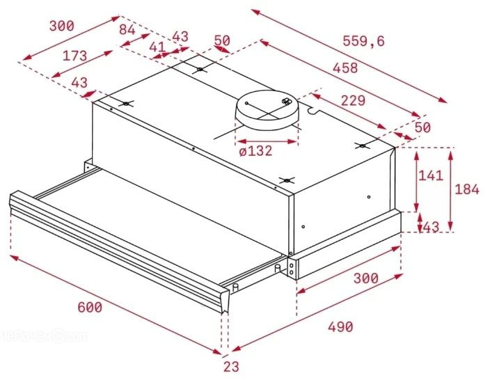 Вытяжка TEKA CNL 6415 PLUS black (40436822)