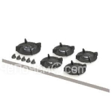 Встраиваемая газовая система Reginox PITT Модуль ENEP 5 конфорок 43471