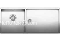Кухонная мойка BLANCO claron 400/550-t-if/n чаша слева (517232)