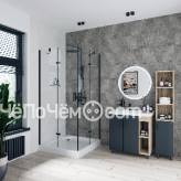 Душевое ограждение NIAGARA NG-6813-08 BLACK
