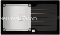 Кухонная мойка Teka DIAMOND RS15 1B 1D 86 BLACK (art.115100011)