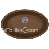 Кухонная мойка FLORENTINA Вега Овал мокко 22.430.E0650.303