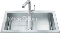 Кухонная мойка SMEG lqr862f-2