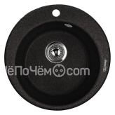 Кухонная мойка LAVA r.1 (lava чёрный металлик)