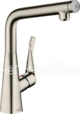 Смеситель HANSGROHE Metris Select 14883800 хром