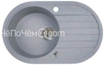 Кухонная мойка FRANKE rog 611  оборач. серый камень  со стоп-вентилем