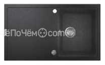 Кухонная мойка GROHE K400 черный гранит 31640AP0