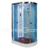 Душевая кабина DETO ЕМ1512 L LED с гидромассажем