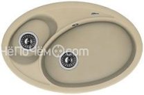Кухонная мойка FLORENTINA селена 780 бежевый