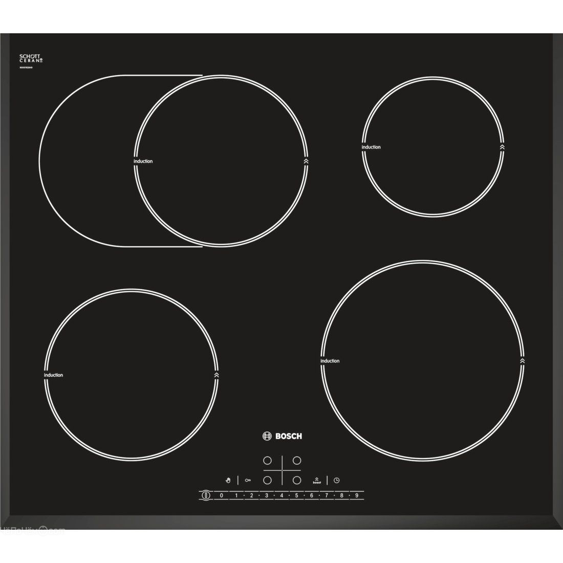 Варочная панель BOSCH pib 651f17 e
