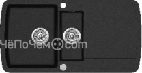 Кухонная мойка AQUASANITA Lira SQL151AW (black metallic 601)