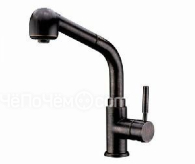 Смеситель WASSERKRAFT А8247 с выдвижной лейкой темная бронза