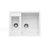 Кухонная мойка GRANFEST gf-q610k белый