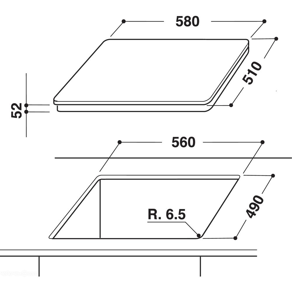 Варочная панель HOTPOINT-ARISTON kis 640 c