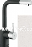 Смеситель KUPPERSBERG geo kg2385cr white alabas.