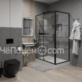 Душевое ограждение NIAGARA NG-0200-08 BLACK