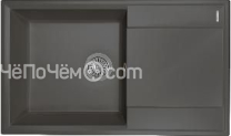 Кухонная мойка Flortek Консул 840 антрацит (23.020.D0840.302)