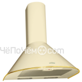 Вытяжка Elikor Кантри Вилла 90 бежевый/бук светло-коричневый/гал
