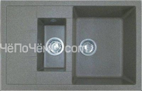 Кухонная мойка GRANFEST gf - q775kl серый