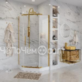 Душевое ограждение NIAGARA NG-6434-08 GOLD