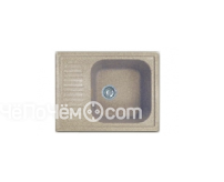 Кухонная мойка GRANFEST Standart GF-S645L (645х500) Песочный 302 с крылом 417584
