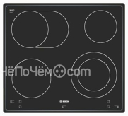 Варочная панель BOSCH nkn 646p14