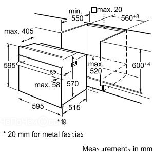 Духовой шкаф BOSCH hba23bn21