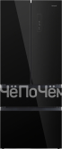 Холодильник WEISSGAUFF WFD 450 Built-in Inverter NoFrost Black Glass