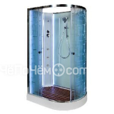 Душевая кабина DETO ЕМ1511 L N LED с гидромассажем