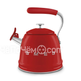 Чайник со свистком SMEG WKF01RD