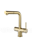 Смеситель EMAR ЕС-7026 Matt Gold