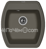 Кухонная мойка FLORENTINA нире 480  антрацит