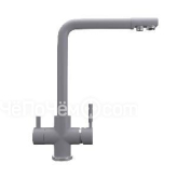 Смеситель MAUNFELD MFQT-16LGR светло-серый