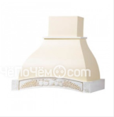 Вытяжка ELIKOR аркада 90 фрукты (крем/дуб бел +патина зол)